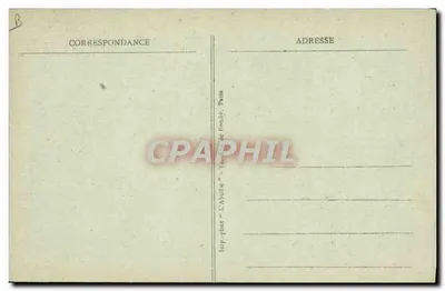 París - 11 de noviembre de 1920 - Fiestas del Cinquentenario de la República - Homenaje al Poilu Desconocido y al Carro que Lleva el Corazón de Gambetta — Reverso