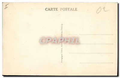 Château-Thierry (Aisne) — O Monumento Americano da Côte 204 — Edit. J.B. — Verso