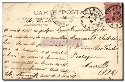 Catástrofe do "Iéna" — Senhor Thomson, Ministro da Marinha, se dirigindo a bordo do "Iéna" — Verso