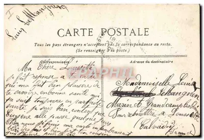 Félix — Detalhe do cruzador de 2ª classe Téna — Marinha francesa — Verso