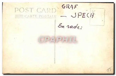 화재 중인 전함 — 출판사 Graf-Special — 뒷면