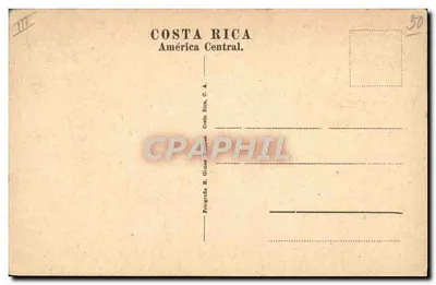 Teatro Nacional (Barloun) — San José — Costa Rica, C.A. — Verso
