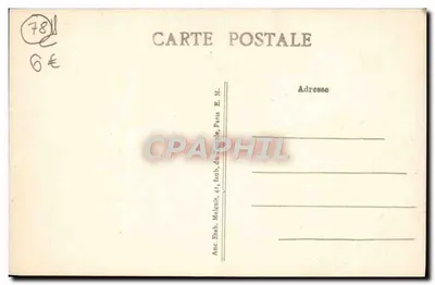 Viroflay - O Cruzeiro de Gaillon — E.M. n°3937 — Verso