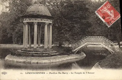 Louveciennes — Pavilhão Du Barry — O Templo do Amor