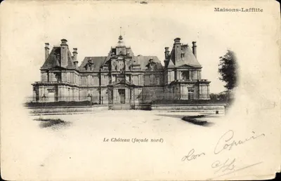 Maison-Laffitte — Le Château (façade nord) — éditeur imprimeur non identifié