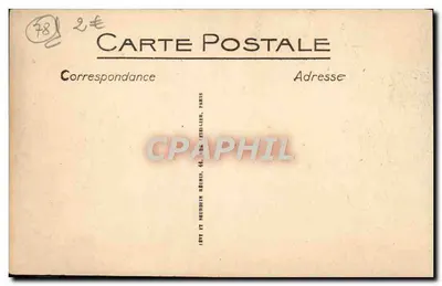 Rambouillet — Il Castello visto dalla Città dei Feste — Editore LL — Verso