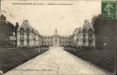 Pontchartrain (S.-e-O.) — Castelo de Pontchartrain — Editor Olivier-Robin, Paris
