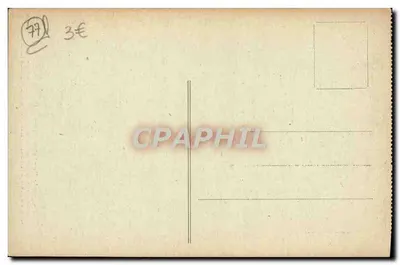 Palácio de Fontainebleau — Capela da Trindade — M. G., Editor — Verso