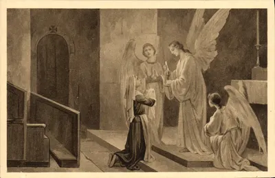 Notre-Dame du Lauz (Hautes-Alpes) — A Venerável Beata comunica-se com os Anjos — Propriedade dos Missionários