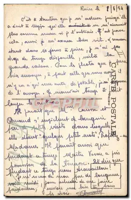 Reims — Katedra Ewangelicka — G. Graff et Lambert, wyd. Reims, nr 29 — Rewers