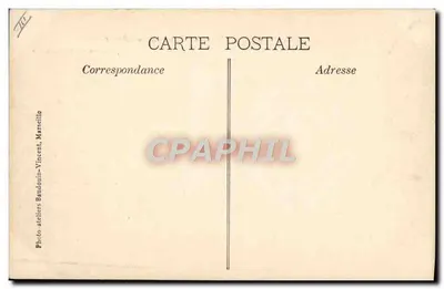 Exposición Colonial, MARSEILLE 1906 — Pabellón del Amer Picon cerca del Grand Palais — Reverso