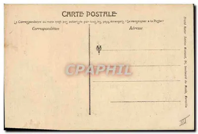 Marselha — Exposição Colonial 1931 — Pavilhão Veltten — Verso
