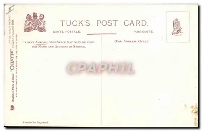 Un sacerdote bebiendo — 'A COOLER' — Tuck & Son — Reverso