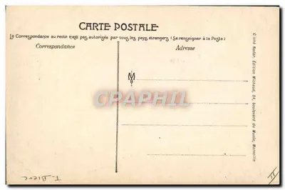 Marseille — Exposição Colonial 1906 — Pavilhão Velten — Verso