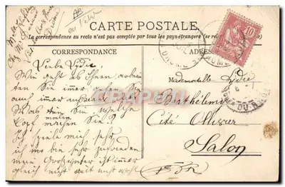 Plaisirs Alpins - Une partie de Traîneau — éditeur Lamberti, édit. & Gap, n° 1820 — Verso