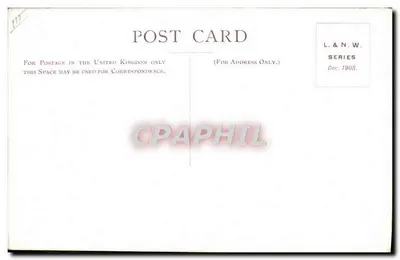 Locomotiva — London & North Western Railway Company — Série L.&N.W. — Verso
