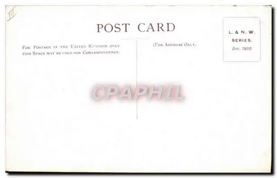 Locomotiva President — n° 1007 — London & North Western Railway Company — Verso