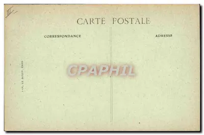 Las Fiestas de la Victoria en París — 14 de julio de 1919 — Desfile de marineros estadounidenses — Editor B.D.P. — Reverso