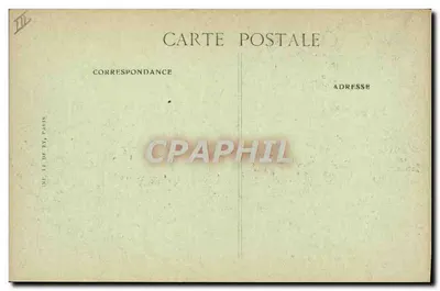 As Festas da Vitória em Paris — 14 de Julho de 1919 — Desfile — Tropas Americanas — Editor S.P.D. — Verso