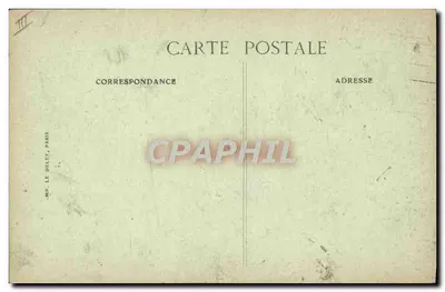 As Festas da Vitória em Paris — 14 de Julho de 1919 — O Desfile — As Bandeiras Americanas — Editor B.D. — Verso