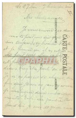 Torpilleiro de Defesa Móvel ao largo em um dia de tempestade — Coleção F.C. Cherbourg — Verso