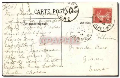 CANNES — Torpedos in de Haven — LL. — N°55 — Achterkant