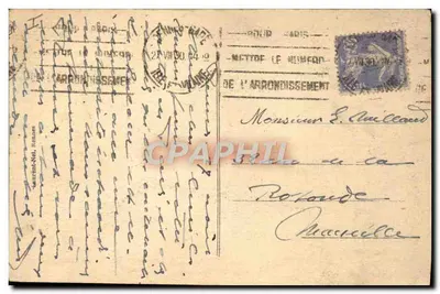 Rennes - Teatr — wydawca Laurent-Nel, n° 4431 — Rewers