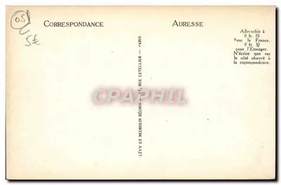 El Dauphiné pittoresco — La Grave — El Presbiterio — LL. — Reverso