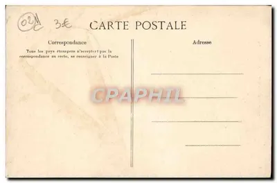 Laon — Katedra — F. Barnaud, Laon, Złożone — Rewers
