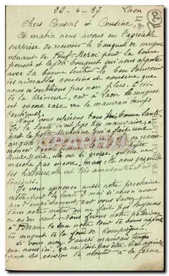 Laon (Aisne) — Vista general — H. Auzoux, Periódicos, Laon, n°37 — Reverso