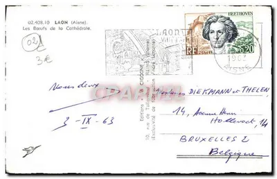 Byki Katedry — Cigogne — Wydawnictwo Tollefrend, Reims — Rewers