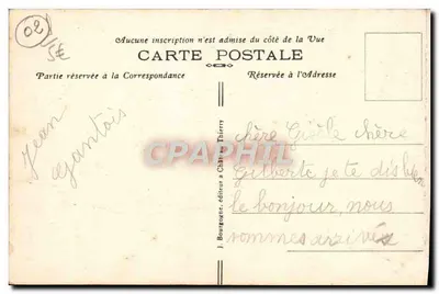 Laon (Aisne) — Porta d'Arden (século XIII) — Edit. H. Auzoux, jornais - Laon — Verso