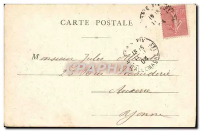 Paris — O Palácio de Justiça — Verso