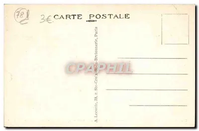 Versalhes - Petit Trianon - O Pavilhão da Música - editor A.L. — Verso