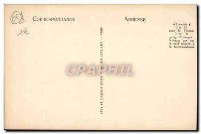 Eze (alt. 350 m.) — Widok z Belle-Vue — Selecta — Rewers