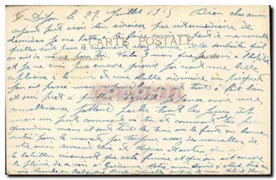 Dijon — Bulwar Brosse i Katedra Ewangelicka — wydawca R. G. n° 131 — Rewers