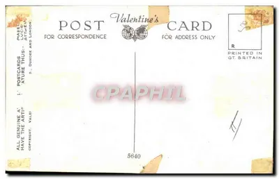 Bilhete postal antigo Ilustrador Criança Mabel Lucie Attwell — Verso