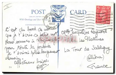 Duas boas gargalhadas — série 276 — Leslie Lester Ltd — Verso