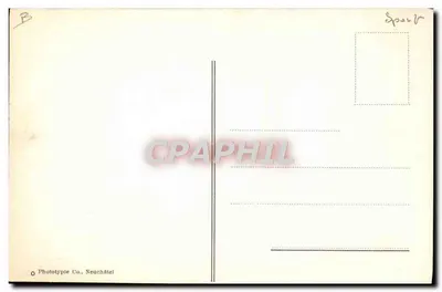 Carrera de trineo — Deportes invernales 9221 — Phototypie Co., Neuchâtel — Reverso