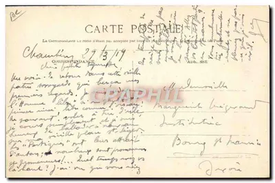 L'Inverno in Savoia — In Bobbysleigh. La Gulbute — Coll. L. Grimal, Chambéry — Verso