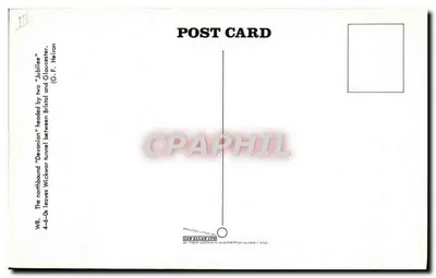 Pociąg Devonian — lokomotywa 4-6-0 nr 15682 — wydawca Ian Allan Ltd — Rewers