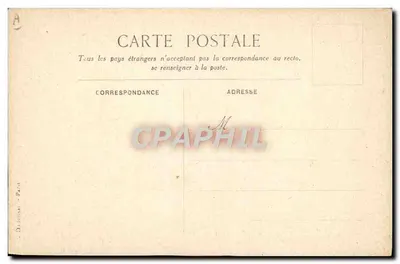 Os Túmulos dos Califas, no Cairo — D'après uma aquarela de M. Gilbert Galland — Messageries Maritimes — Verso