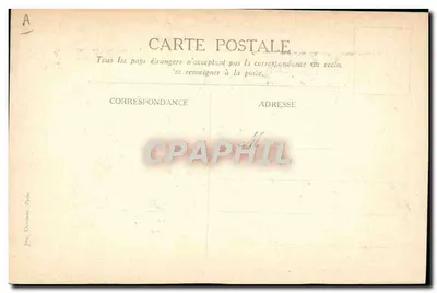 Un coin des environs de Tokio — vue d'un pont et d'un bâtiment japonais sous des glycines — éditeur Messageries Maritimes — Verso