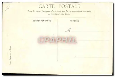O Castelo de Azay-le-Rideau — Segundo uma aquarela de M. Ruedolf — Messageries Maritimes — Verso