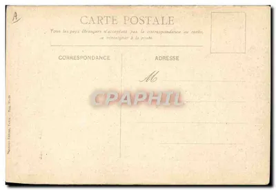 Les Bains Royaux de Hué — vue d'après une aquarelle de M. Ruedolf — éditeur Messageries Maritimes — Verso