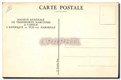Cabine de 1ª classe para 2 pessoas — S.G.T.M. — Verso