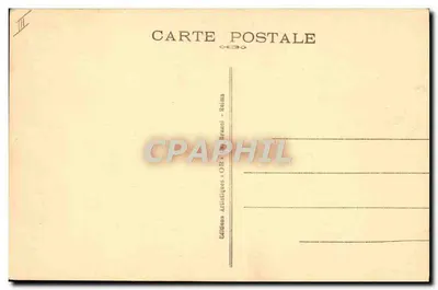Fort van de Pompeelle — Duits tankschip ingeslagen door Franse artillerie — Éditions Artistiques OR - Reims — Achterkant