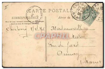 Wylot jednostek desantowych — Cherbourg — A. Bougault 659 — Rewers
