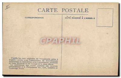 Wielka Flota w drodze — Anglia gotowa do uderzenia — Photocchrom Co., Ltd., Londyn — Rewers