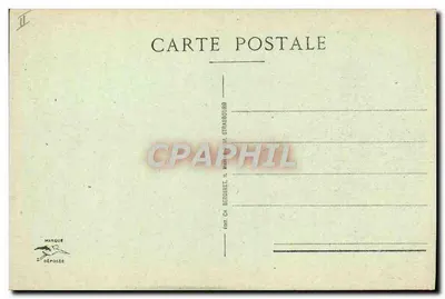 Strasbourg - Teatr — wydawca Oh. Bergeret, n° 261 — Rewers